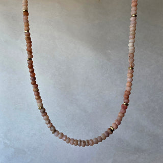 Pink Opal Necklace- one of a kind