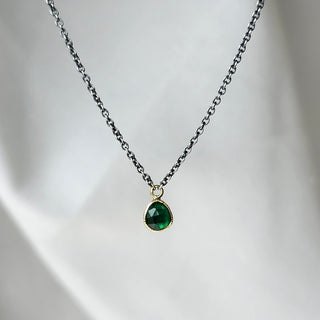 Juicy Emerald Drop Necklace