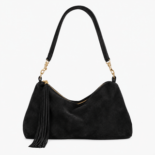 Colson Bag - Black Suede