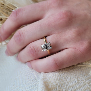 Antique Cushion Cut Solitaire Ring