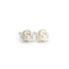 Load image into Gallery viewer, Marmalade Designs Sterling Silver &quot;Rose&quot; Sculpted Studs
