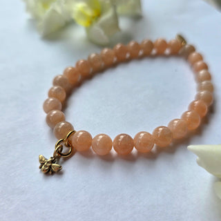 Honey Bee Sunstone Bracelet