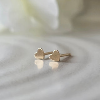 Tiny Heart Studs
