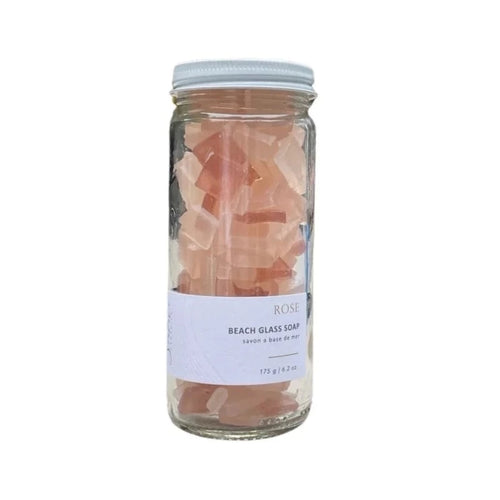Sealuxe Rose Beach Glass Soap