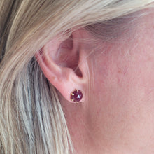 Load image into Gallery viewer, Ruby Stud Earrings