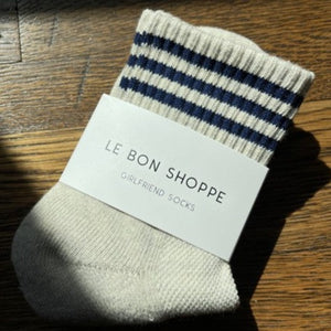 Le Bon Shoppe Girlfriend Socks - Sailor