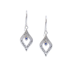 Windows To Paradise Sapphire Earrings