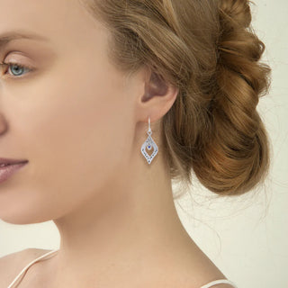 Windows To Paradise Sapphire Earrings