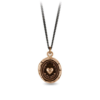 Self-Love Bronze Talisman Necklace - Special Order