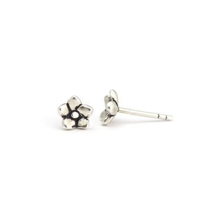 Marmalade Designs Sterling Silver "Flower" Sculpted Studs