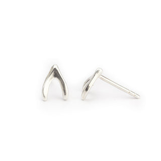 Marmalade Designs Sterling Silver "Wishbone" Sculpted Studs