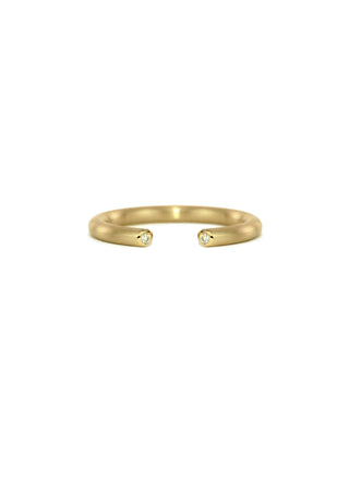 Slice Round Diamond Ring
