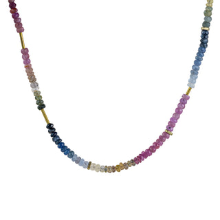 Multi Sapphire Necklace