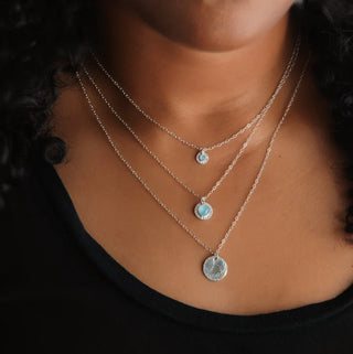 Aura Birthstone Necklace