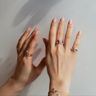 14K Gold-Filled Butterfly Ring
