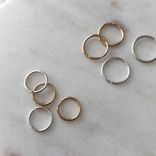 Load image into Gallery viewer, Strut Jewelry 14K Gold-Filled Smooth Sleeper Hoops