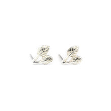 Load image into Gallery viewer, Marmalade Designs Stirling Silver &quot;Tea Leaf&quot; Sculpted Studs
