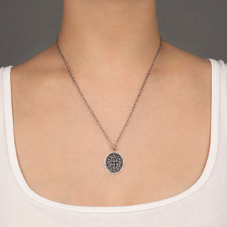 Trust in God Bronze Talisman Necklace - Special Order