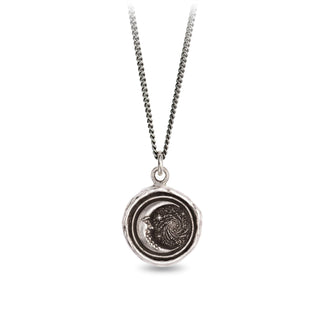 Trust The Universe Sterling Silver Talisman Necklace - Special Order