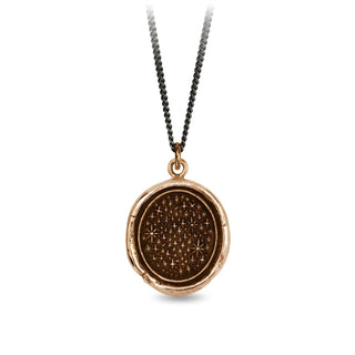 We Are Stardust Bronze Talisman Necklace- Special Order