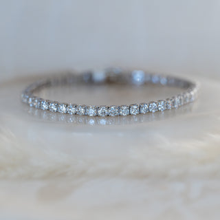 7.11TW Lab Grown Diamond Tennis Bracelet