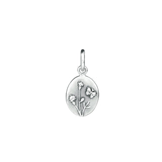 Sterling Silver Petite Oval Charms
