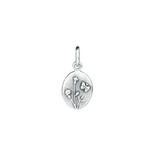 Load image into Gallery viewer, Sterling Silver Petite Oval Charms