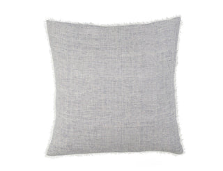 Lina Linen Pillow Warm Grey