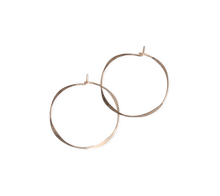Load image into Gallery viewer, Small Round Hoop Earrings Yellow Gold Filled
