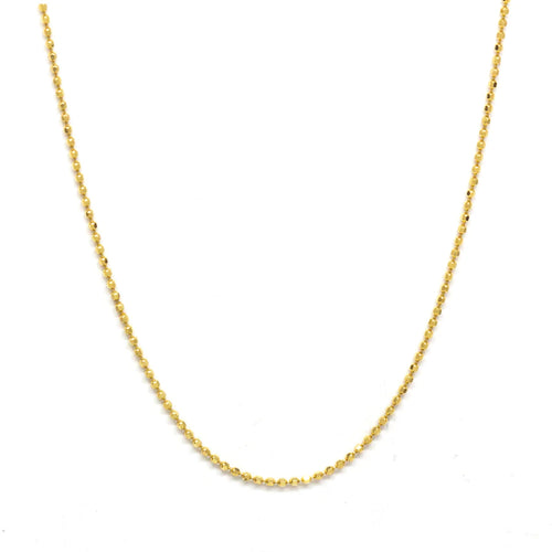 Poppy Finch Gold Beaded Necklace