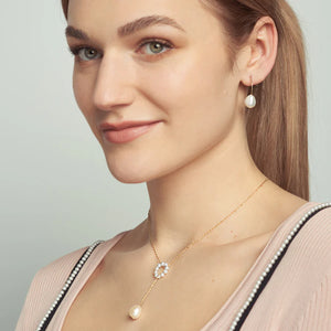 Poppy Finch Baroque Hook Earrings
