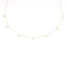 Load image into Gallery viewer, Poppy Finch Seven Pearl Necklace