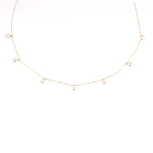 Poppy Finch Seven Pearl Necklace