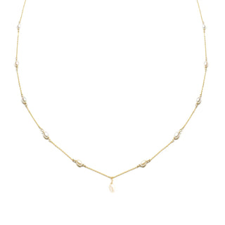 Poppy Finch Keshi Pearl Choker Necklace