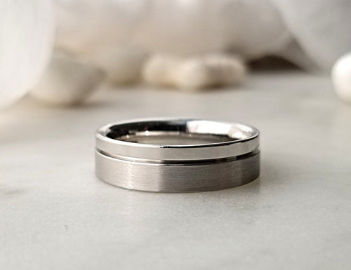 Platinum And Polished Band