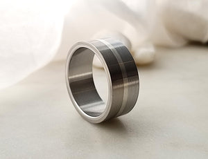 Titanium And Stainless Steel Band