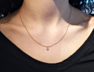 Diamond Satellite Pendant Necklace