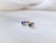 Load image into Gallery viewer, Moonstone Stud Earrings