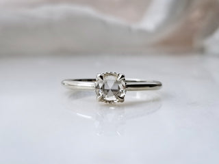 Clear Round Diamond Ring
