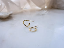 Load image into Gallery viewer, 18K Gold Small Melt Hoops