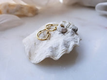 Load image into Gallery viewer, 18K Gold Small Melt Hoops