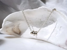 Load image into Gallery viewer, Johanna Brierley Three Baby Luck Lucky Stone Necklace