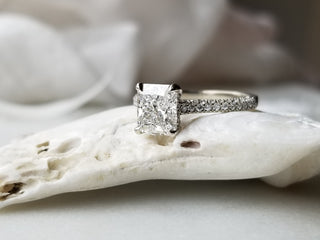 Modern Vintage Inspired Diamond Ring