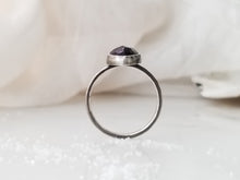 Load image into Gallery viewer, Asymmetrical Amethyst Ring
