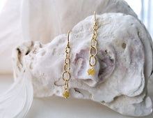 Load image into Gallery viewer, Rough Diamond Babble Drop Earrings