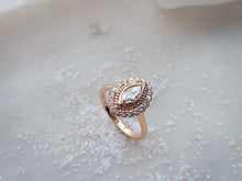 Load image into Gallery viewer, Rose Cut Marquise Diamond Ring