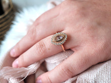 Load image into Gallery viewer, Rose Cut Marquise Diamond Ring