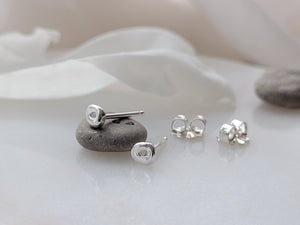 Johanna Brierley Sterling Silver Freckle Earrings