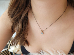 Grey Star Sapphire Necklace