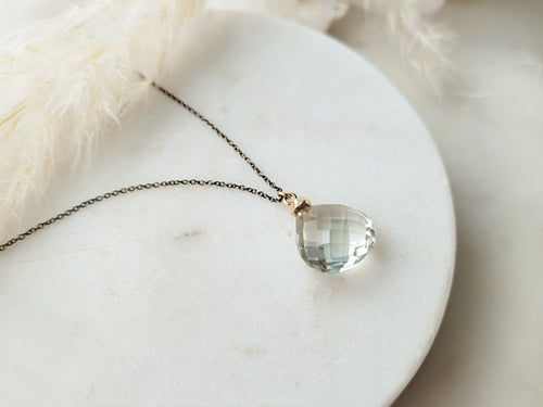 Mint Quartz Necklace